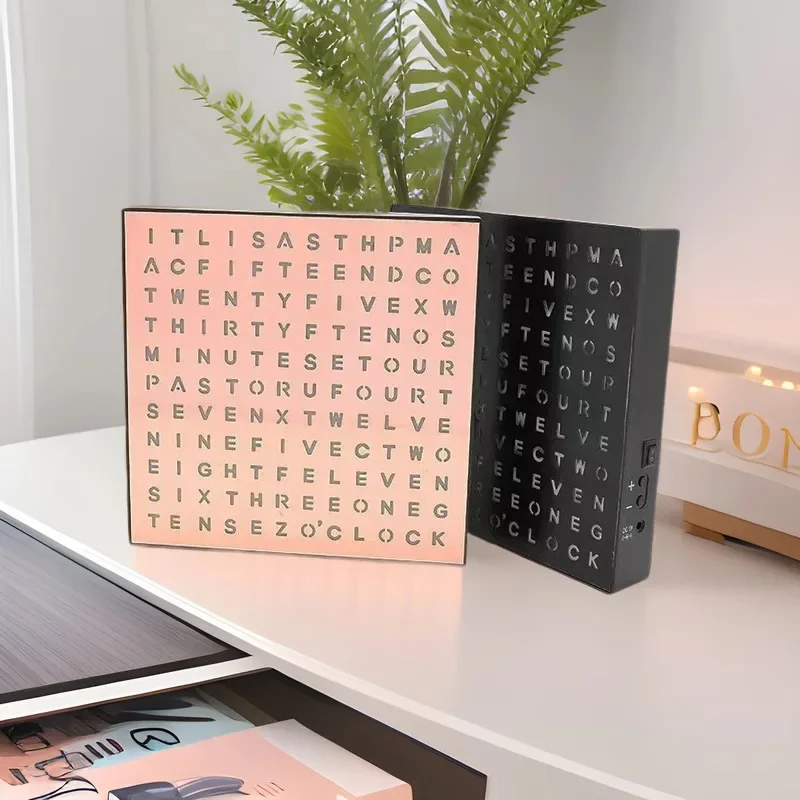 Fashion Design English Display Office Learning Reading LED Timer English Letter Display Reading Time Table