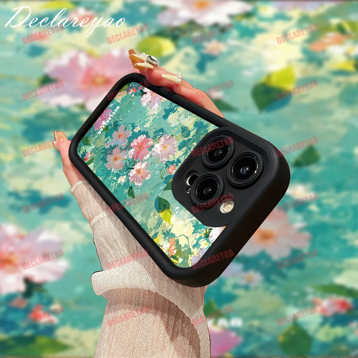 DECLAREYAO حافظة رفيعة من مادة البولي يوريثان الحراري الناعمة لهاتف جوجل بيكسل 7A 8 9 8A XL Pro مقاومة للصدمات