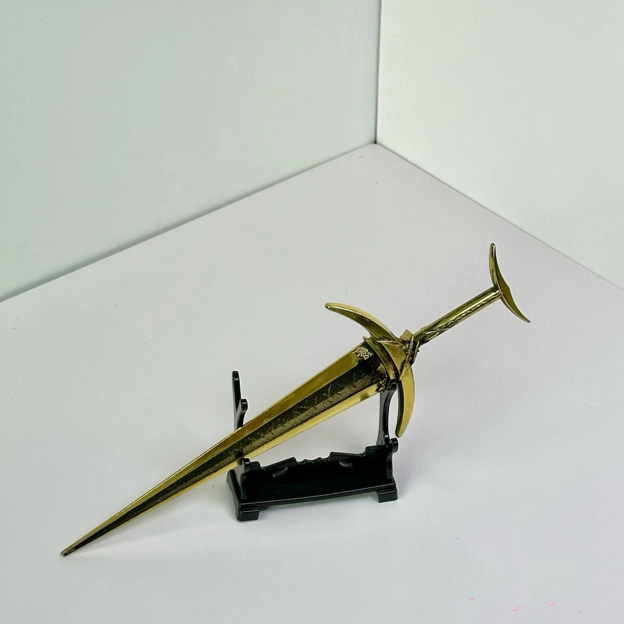 9.8 polegada elden pedido dourado greatsword metal katana espada sabre original samurai sabre ninja faca cosplay acessórios prop brinquedo