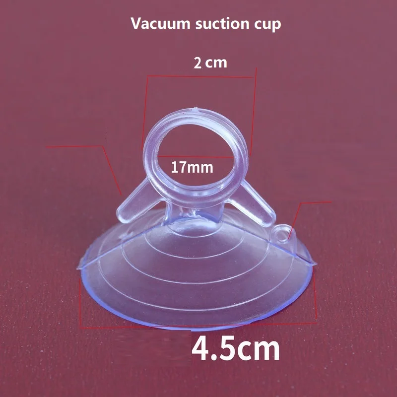 45mm Saugnapf Auto Sonnenschirm Sucker Aquarium Saugnäpfe Schwalbenschwanz Saug Pad für Auto Glas Fenster Dekor Aquarium 10PCS – Detail 3