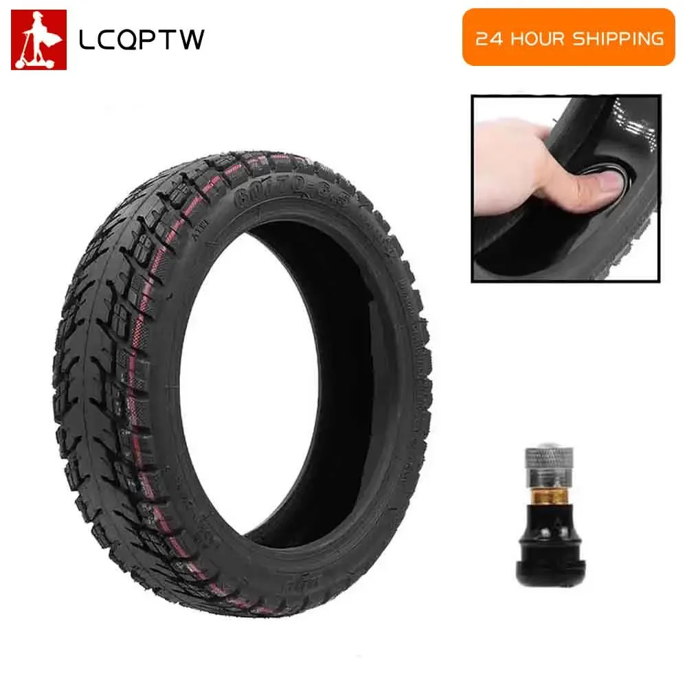

Self-healing Tubeless Tire For Ninebot Max G30/D/LP Electric Scooter Off-Road 60/70-6.5 Vacuum Tire Explosion-Proof 10INCH Tire