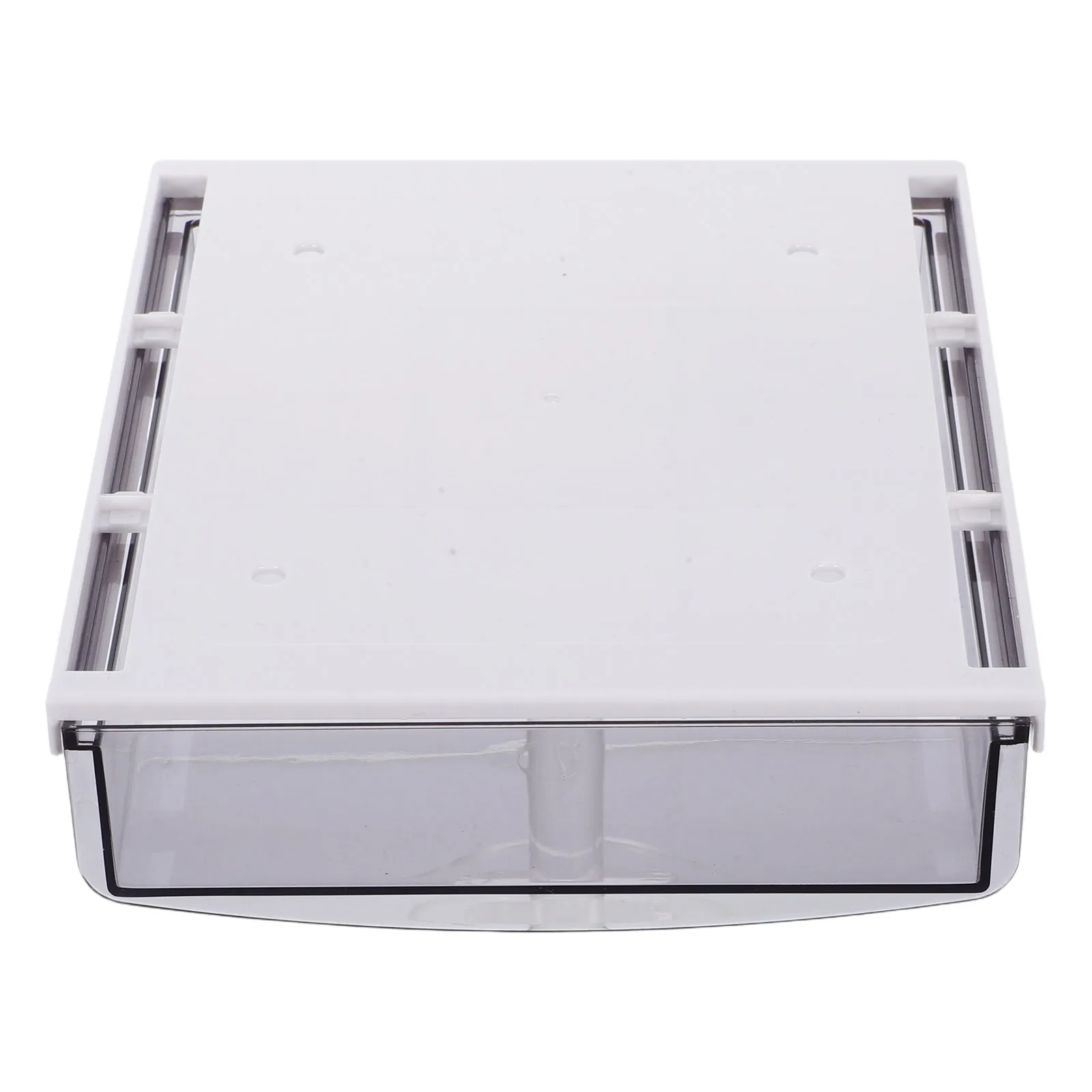 

Under Table Storage Box Desk Drawer Spacesaving Transparent Modern Stationery Organizer Plastic Slide Out Hidden Drawers