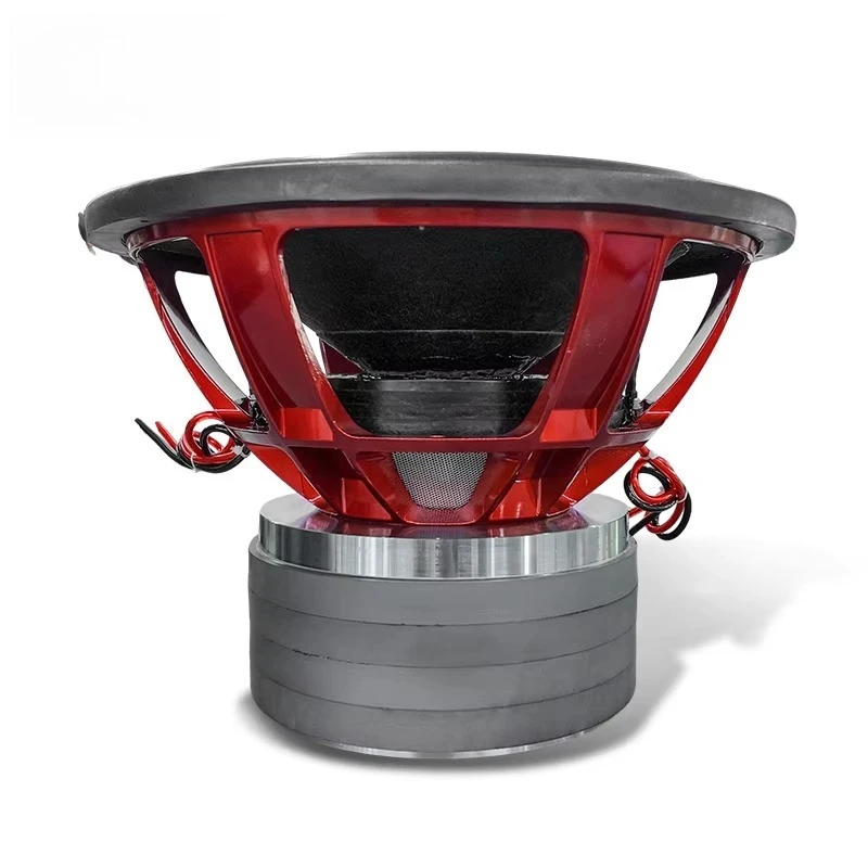 18 Inch Car Subwoofer 5000W Max 4 Inch Voice Coil Aluminum Frame Dual 2/4 Ohm Woofer