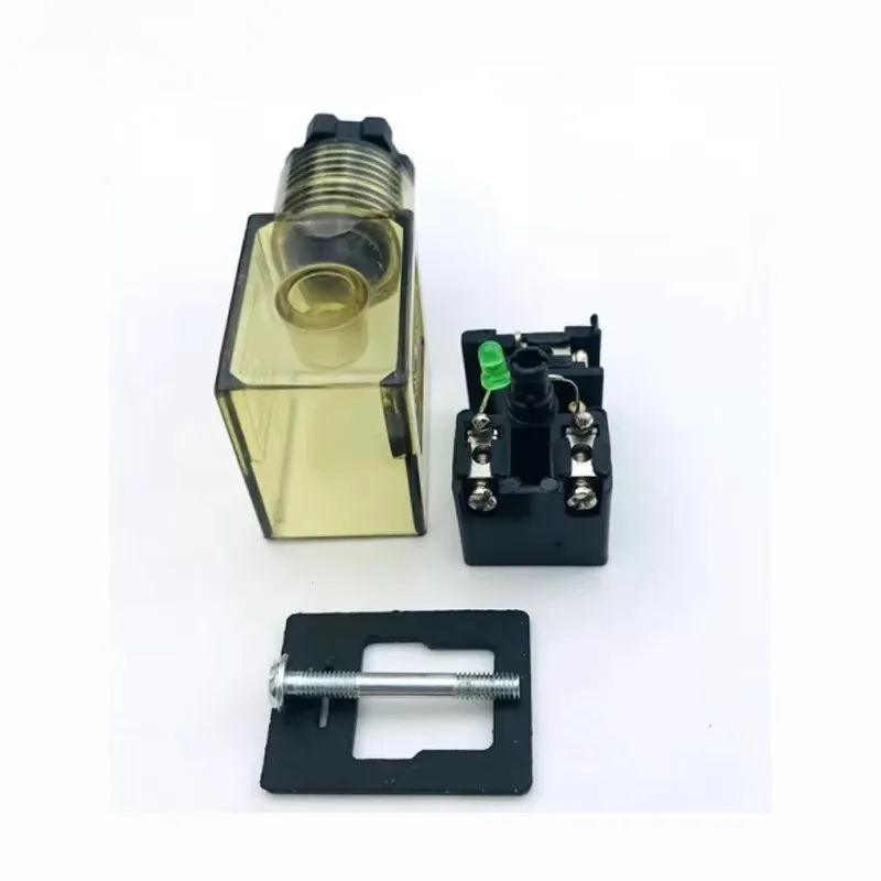 Electromagnetic Coil Connector Voltage 12vDC Light Emitting Diode Plug