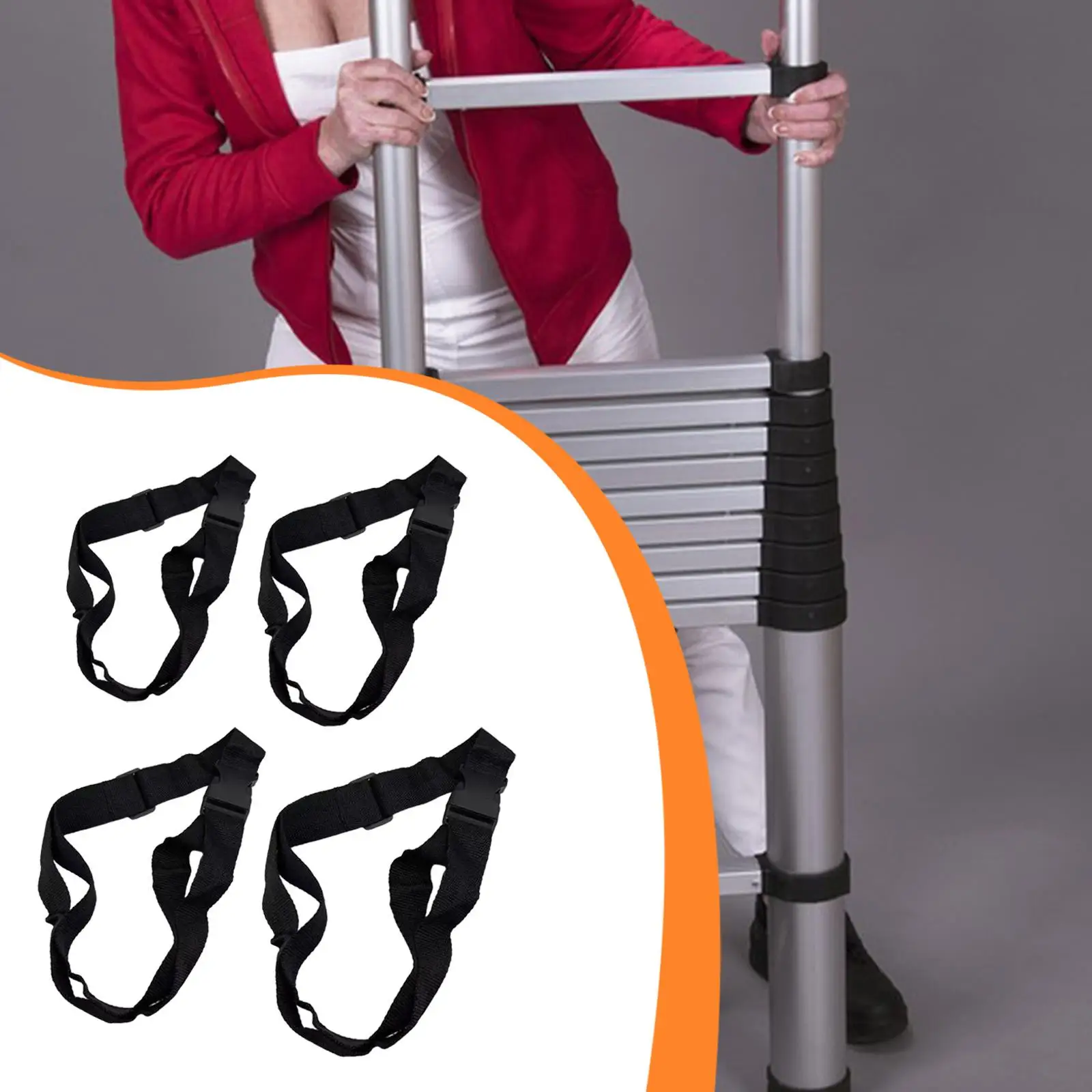 

Telescoping Ladder Secuing Strap, Sturdy, Wear Resistant, Multifunctional Storage Strap, Fixed Belt Extension Ladder Accessory