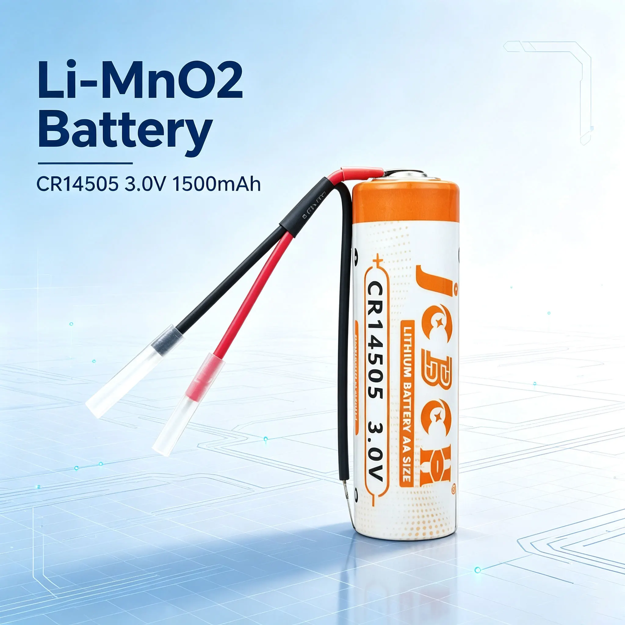 CR14505 smoke alarm, sensor, detector, livestock positioning ear tag, handheld thermometer, 3.0V Li-SOCl2 Battery