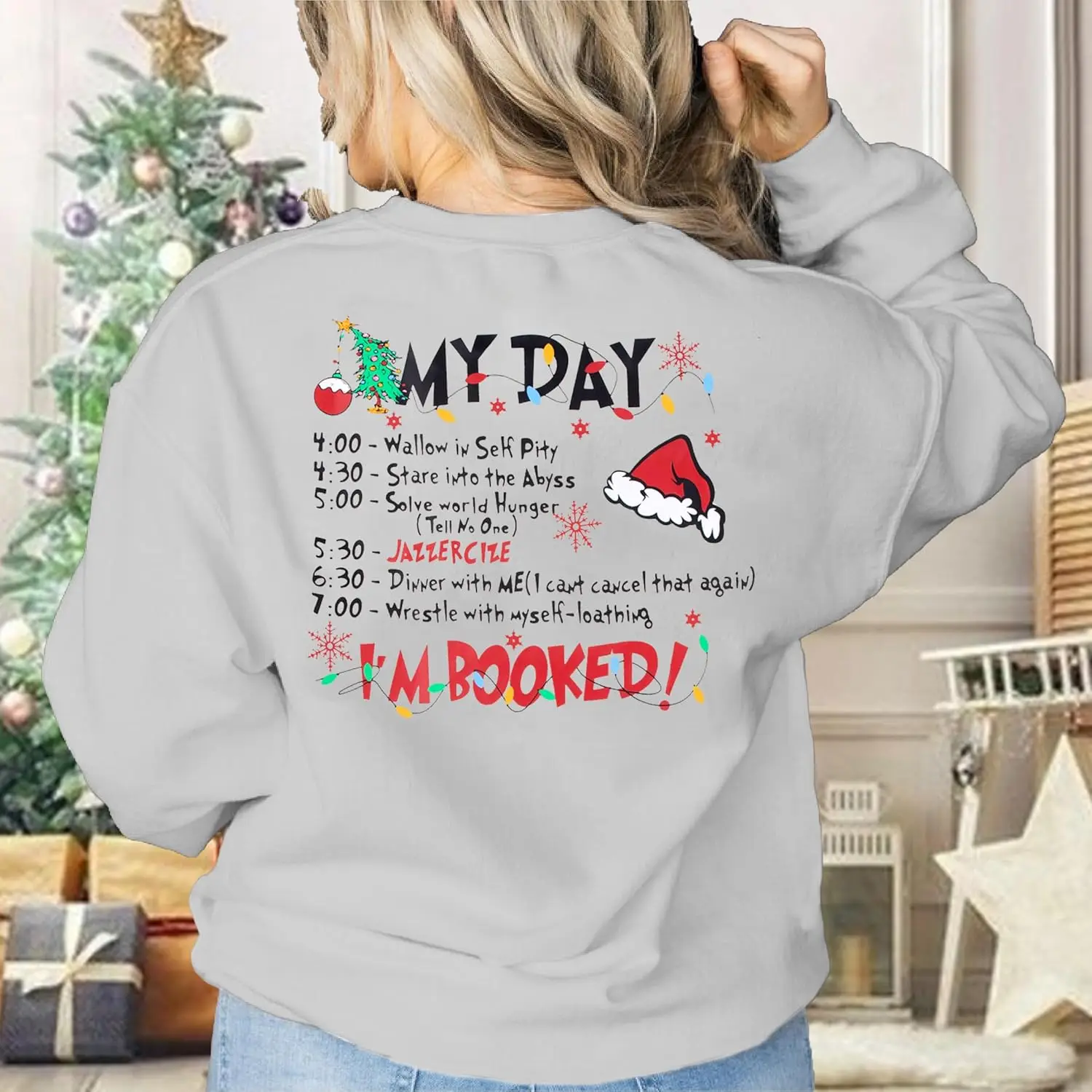 Merry Christmas Sweatshirt Casual Fashion Comfortable Long Sleeve Design Autumn and Winter Hoody Thermal Hoodie Tracksuit Hoody