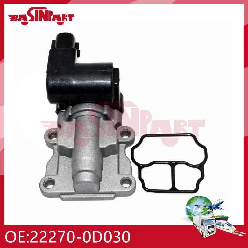 22270-0D030 222700D030 New Idle Air Control Valve IAC For 1998-2002 Chevrolet Prizm Toyota Corolla 1.8L 22270-22050 2227022050