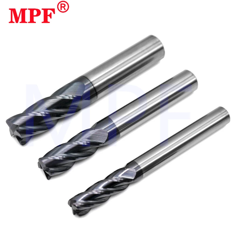 

Milling Cutter CncHrc50 Alloy Coating Black Steel Tool Cnc Maching Corner Roughing Top Milling Cutter Kit Milling Machine Endmil