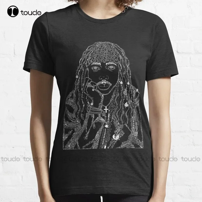 Rick James - Buffalo Legend Rick James, Dave Chappelle, Classic T-Shirt Gym Shirts Custom Aldult Teen Unisex Xs-5Xl