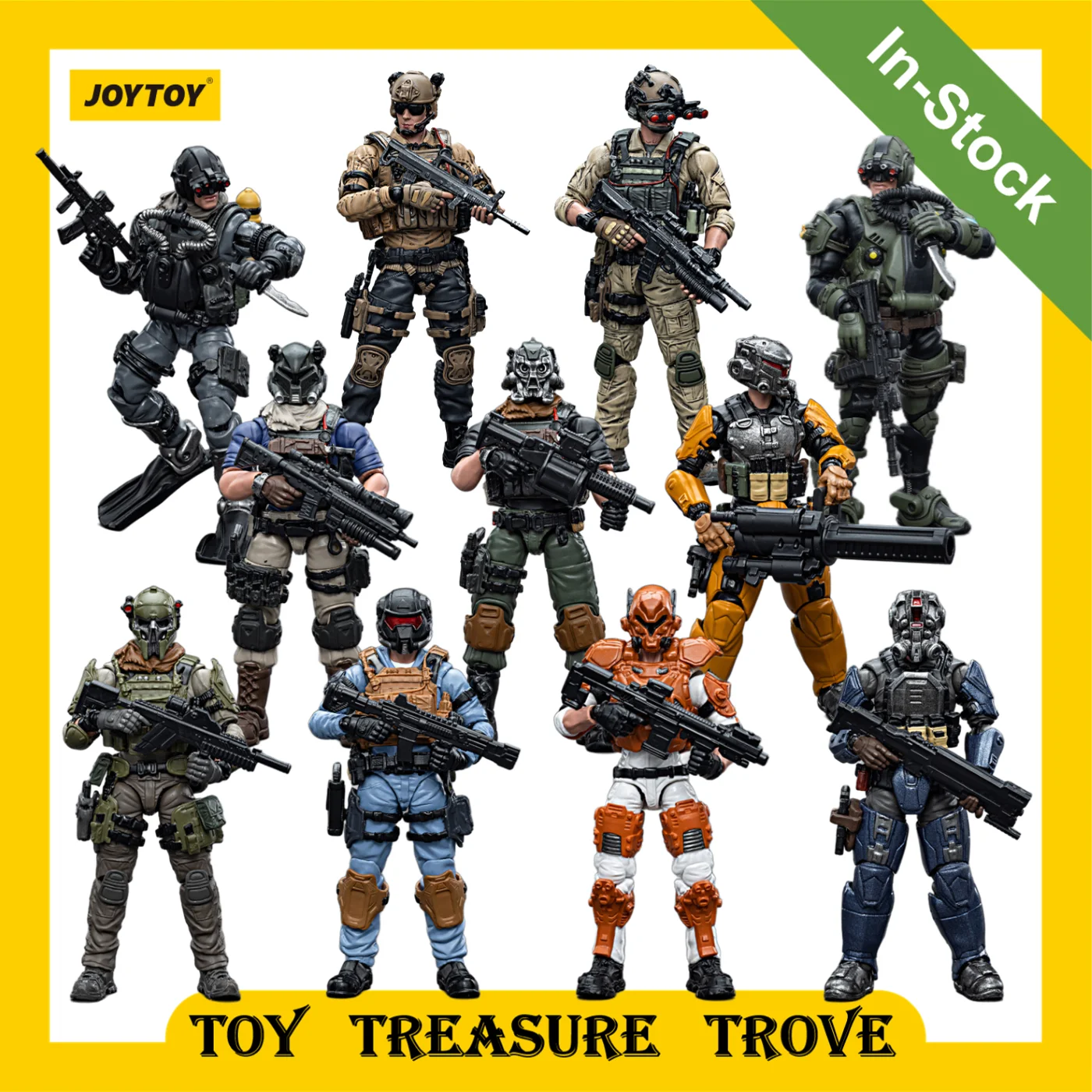 

[In-Stock] JOYTOY Dark Source Hardcore 1/18 Action Figures Ranger PLA Strategic Support Group Anime Military Model Toy For Gift