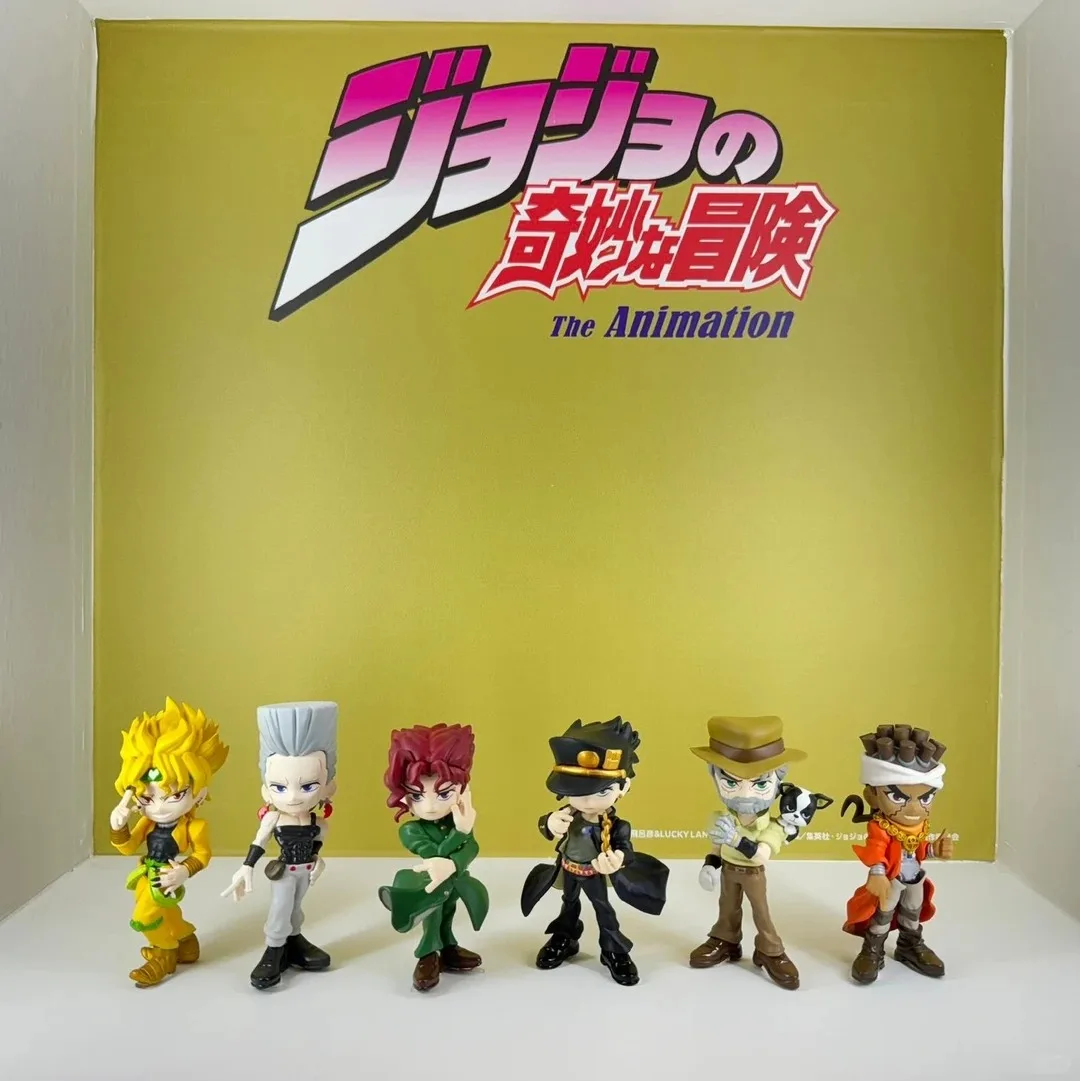 Palverse Blind Box Figure Jojo Bizarre Adventure Stardust Crusaders Jotaro Kujo Dio Pvc Collectible Car Decor Ornament Gift