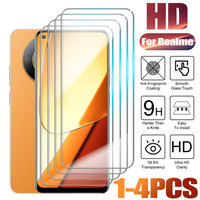 1-4 PCS Protective Glass For Realme 6 7 8 9 Pro 6i 7i 8i 9i 5G 6S Tempered Screen Protector For Redmi 10 10S 10T 11 4G 12X Film