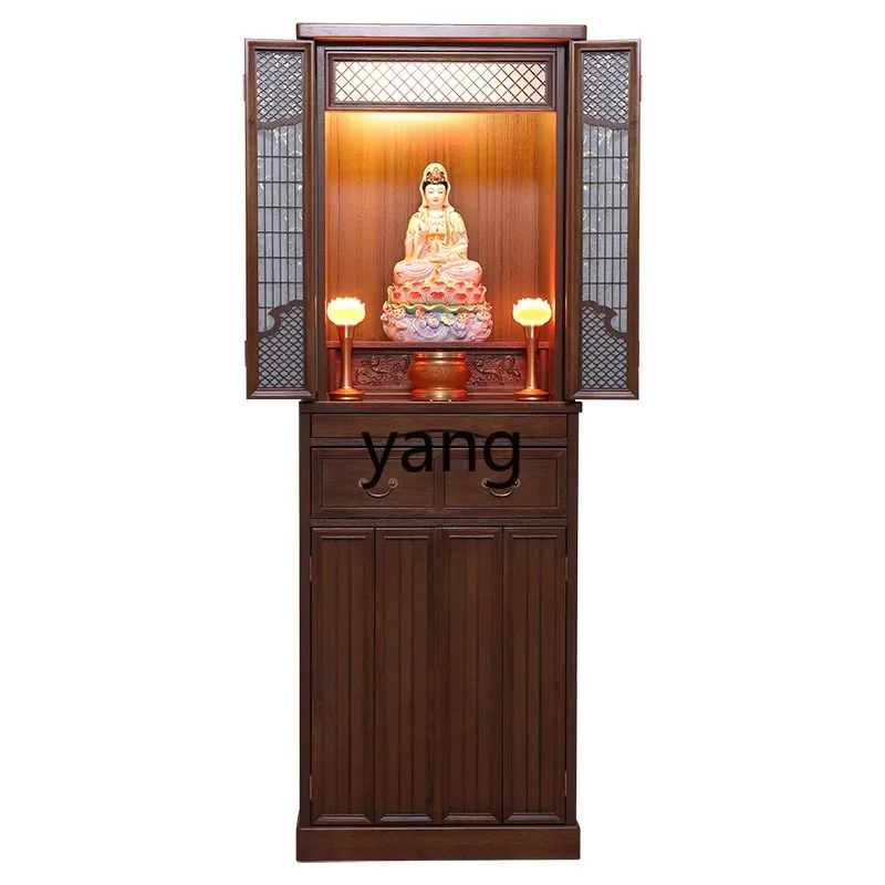 

LH solid wood new Chinese casket light luxury, table Buddhist platform home modern style, Buddhist cabinet