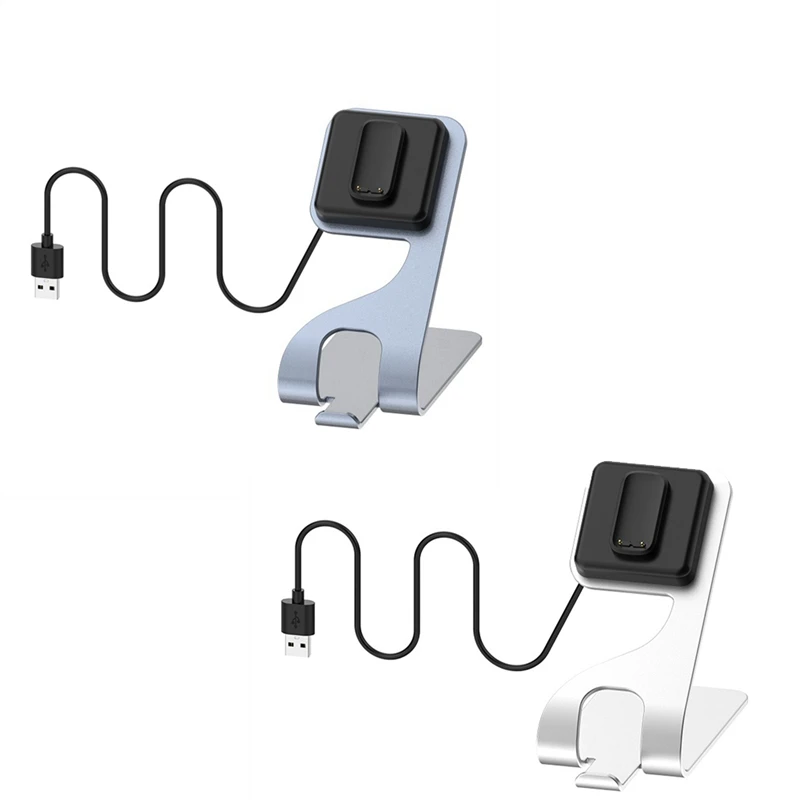 Do ładowania Fitbit 5/6 uchwyt na zegarek luksusowego stopu aluminium drugiej generacji wielofunkcyjna metalowa ładowarka do siedzenia łatwa instalacja