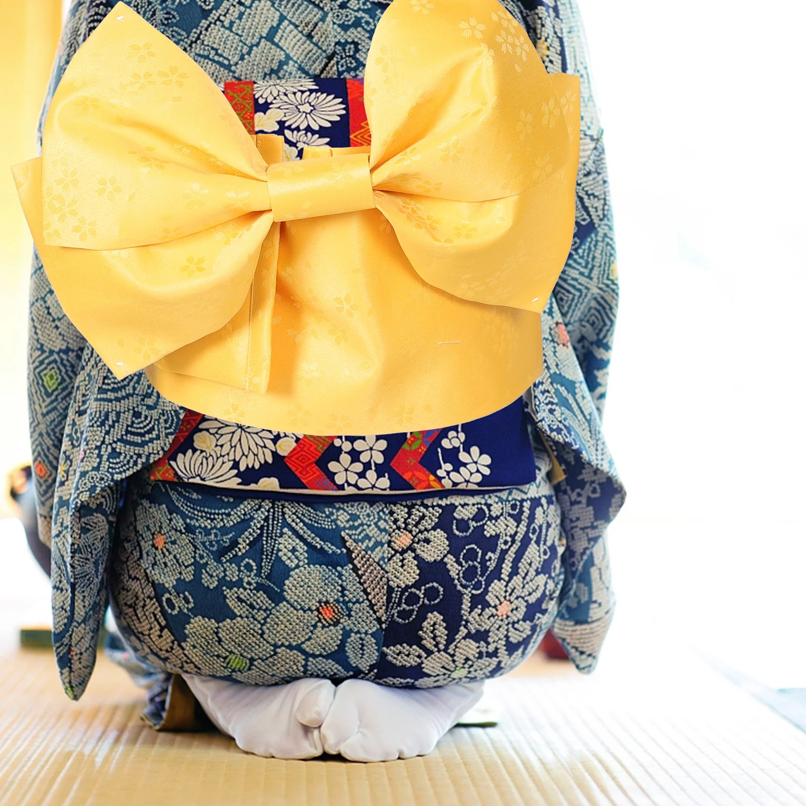 Шикарный винтажный пояс, регулируемый тканевый ремешок с галстуком-кимоно юката, платье, элегантный аксессуар для вечеринки, подарок для нее