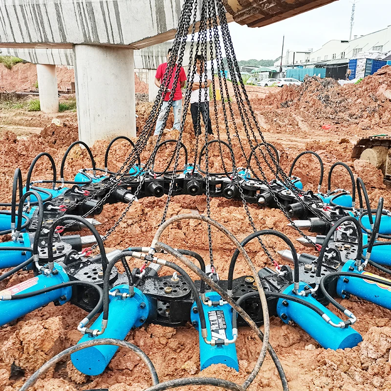 Concrete Pile Breaker 31.5MPa Adjustable Energy Saving Highway Engineering