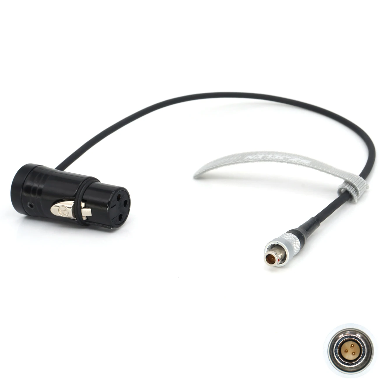 FVB 00 3 Pin Plug To Low Profile XLR NEUTRIK 3 Pin Female Noise Reduction Chip Audio Cable For Sennheiser SK2000 Transmission