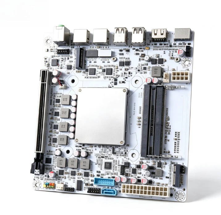 12700H QY0Z ITX Motherboard CPU Combo 12th Gen 14C 20T DDR4 NVMe M.2 Mini PC Barebone Workstation Embedded Industrial Board