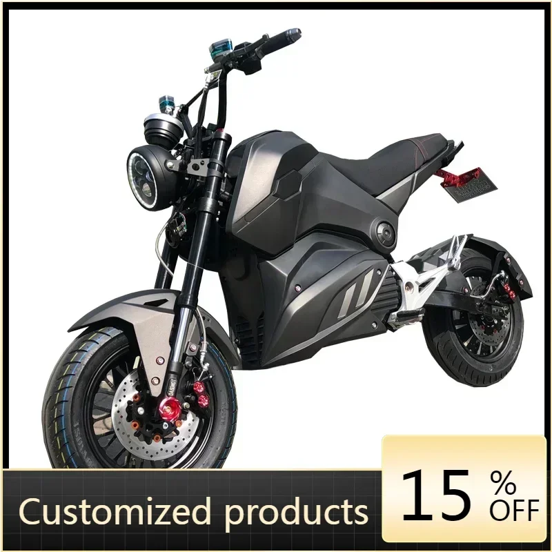 luyuan Motorcyclecheap Long Range Fat Tire Racing Electric Motorcycles 2000w 12 Inch 72v Lithium Electric Scoote Adult