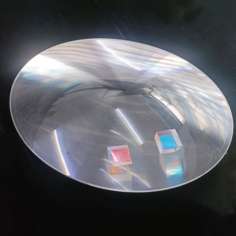 100mm 110mm 150mm Optical Fresnel Lens for Wedding Decoration Exhibition Hall Window Stage Display PMMA Plastic Lens with hole