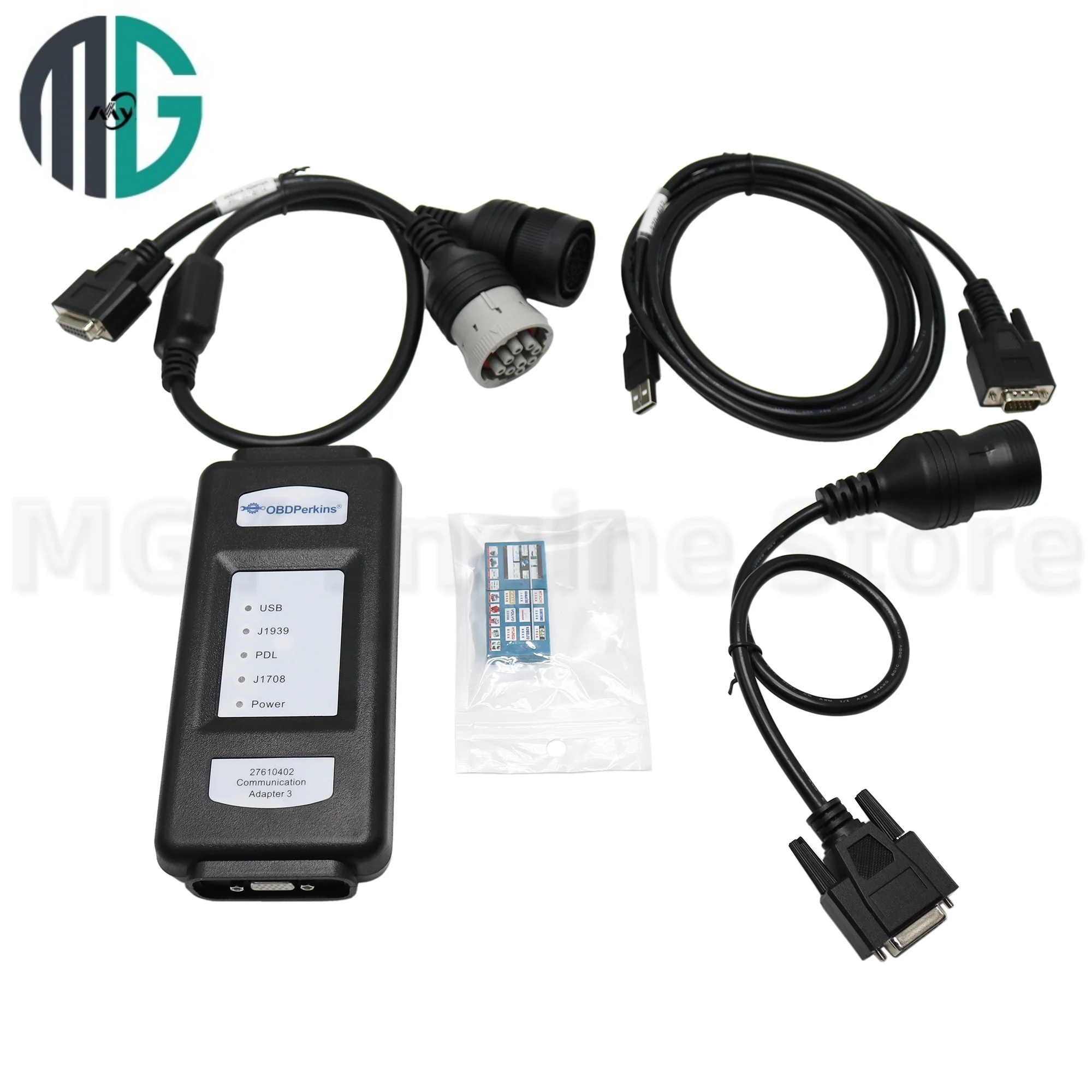 أداة تشخيص برنامج بيركنز 2021B 27610402 27610401 محول التراكم 3 EST اختبار محرك شاحنة قارب حفارة الديزل #6