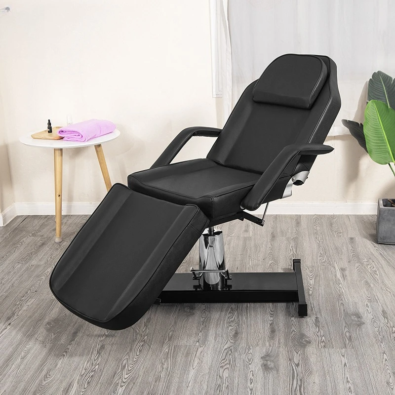 

beauty bed cross-border beauty chair lying flat massage bed tattoo salon beauty spa equipment factory wholesale
