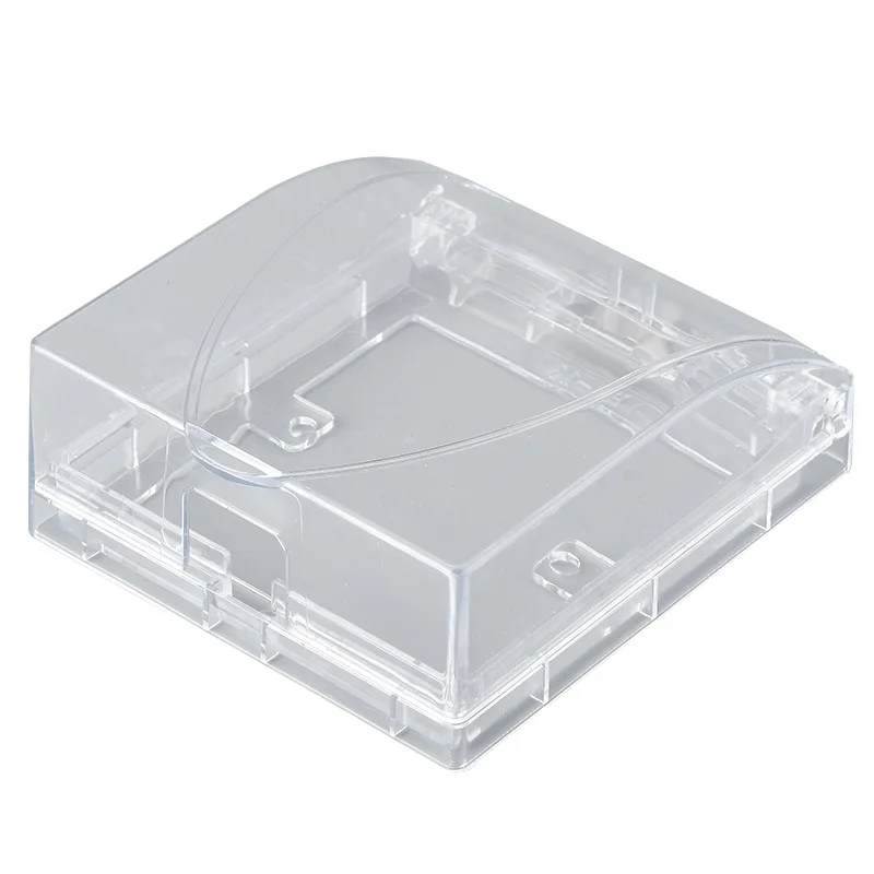 Ultra - thin Splash - Proof Box for Switches and Sockets - Waterproof, Anti - Electric Shock. Ideal for Bathroom