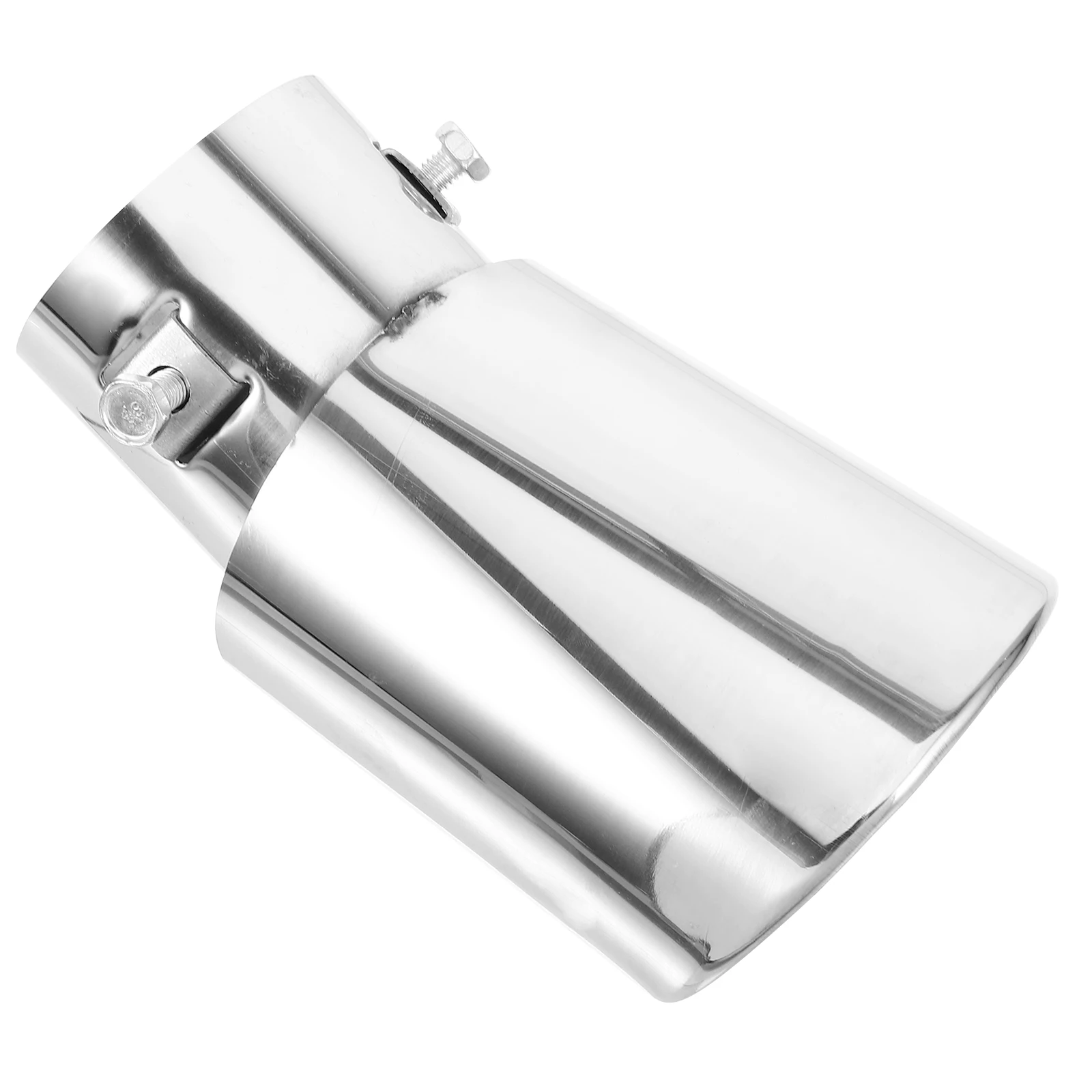 

Stainless Steel Tip Single Fitting Muffler Exhaust Muffler Car Accessories Tail Pipe Adapter Truck Exhaust Parts