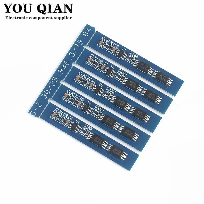 5PCS/LOT 2S 3A Li-ion Lithium Battery 7.4v 8.4V 18650 Charger Protection Board bms pcm for li-ion lipo battery cell pack