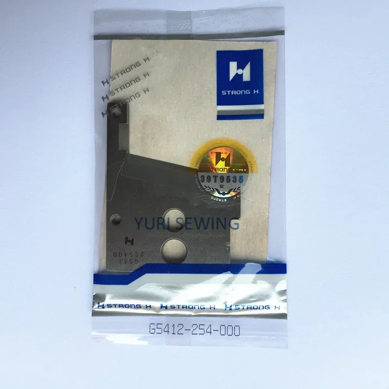 

Бренд STRONG H G5412-254-000 для JUKI MOL-254, верхний нож, высококачественный триммер для ниток, запасные части для промышленных швейных машин