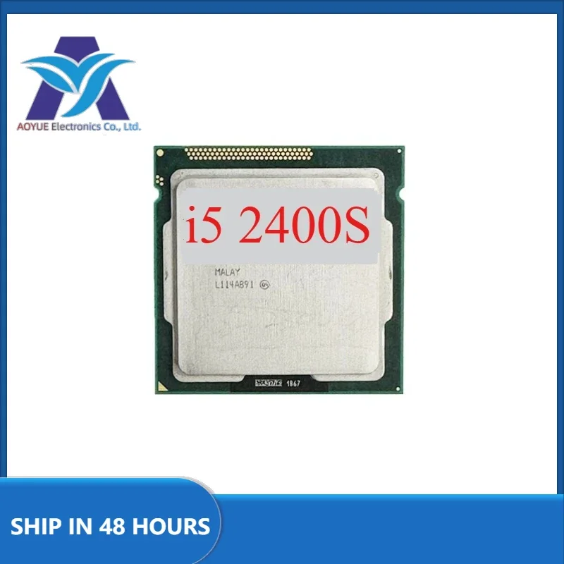 1pcs/lot perfect test Core i5-2400S i5 2400S Processor 2.5GHz Quad-Core CPU 6M 65W LGA 1155