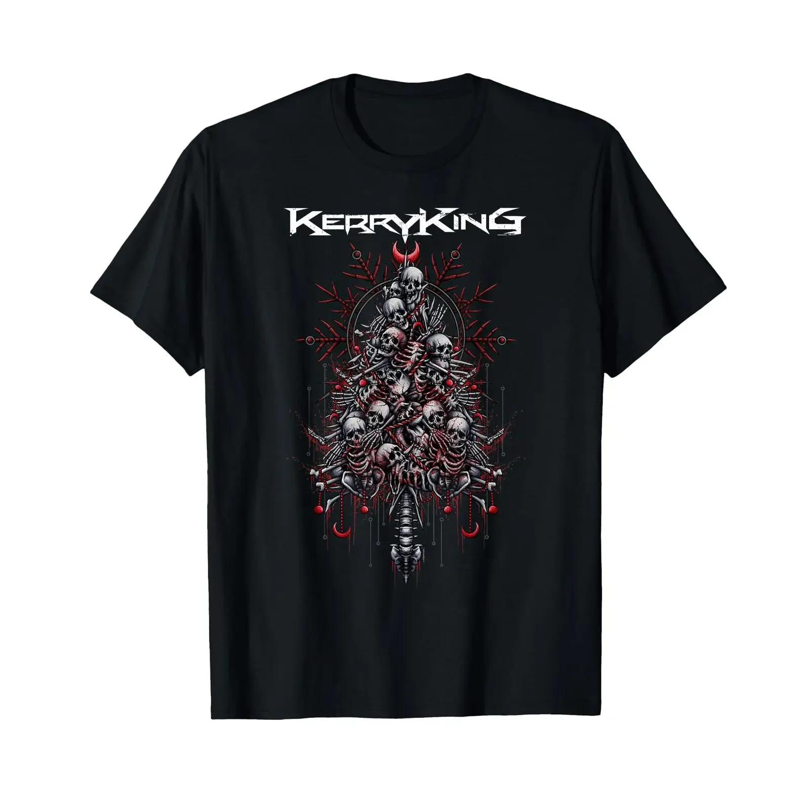 Kerry King Tennenbaum T Shirt black vintage Washed Comfortable designer clothes streetwear Soft Versatile graphic Breathable