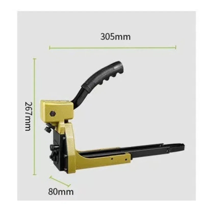 1PC Sealing Machine Manual Carton Closing Stapler Nailer Packer for Staples Carton Box Tool