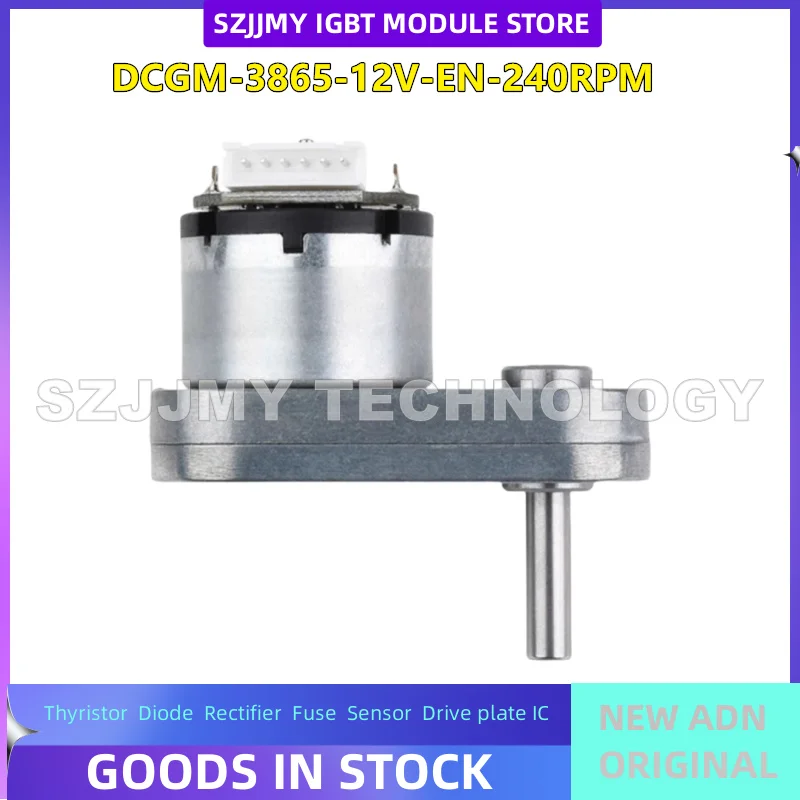Magnetyczny enkoder Halla typu L z magnesem trwałym Redukcja prądu stałego Silnik 12 V Całkowicie metalowy silnik z przekładnią NOWY ORYGINALNY W MAGAZYNIE