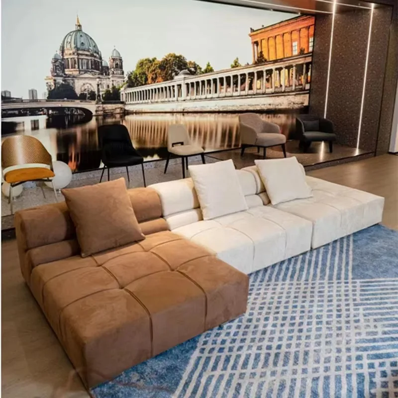 #Aesthetic Living Room Sofas Designer Italian Recliner Lazy Living Room Sofas Loveseat Modern Divano Moderno Furniture Home