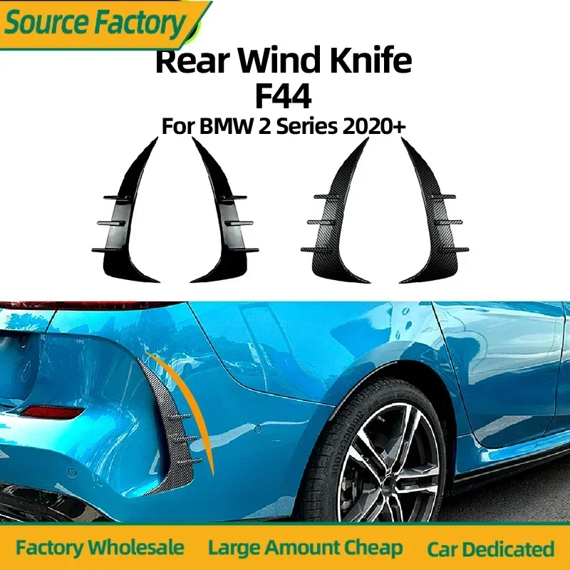 

Новые эмблемы подходят для BMW 2 серии F44 Gran Coupe Sport 2020 2021 2022 2023 2024 2025 задняя ветрозащитная лопатка автомобильная наклейка внешняя Mo