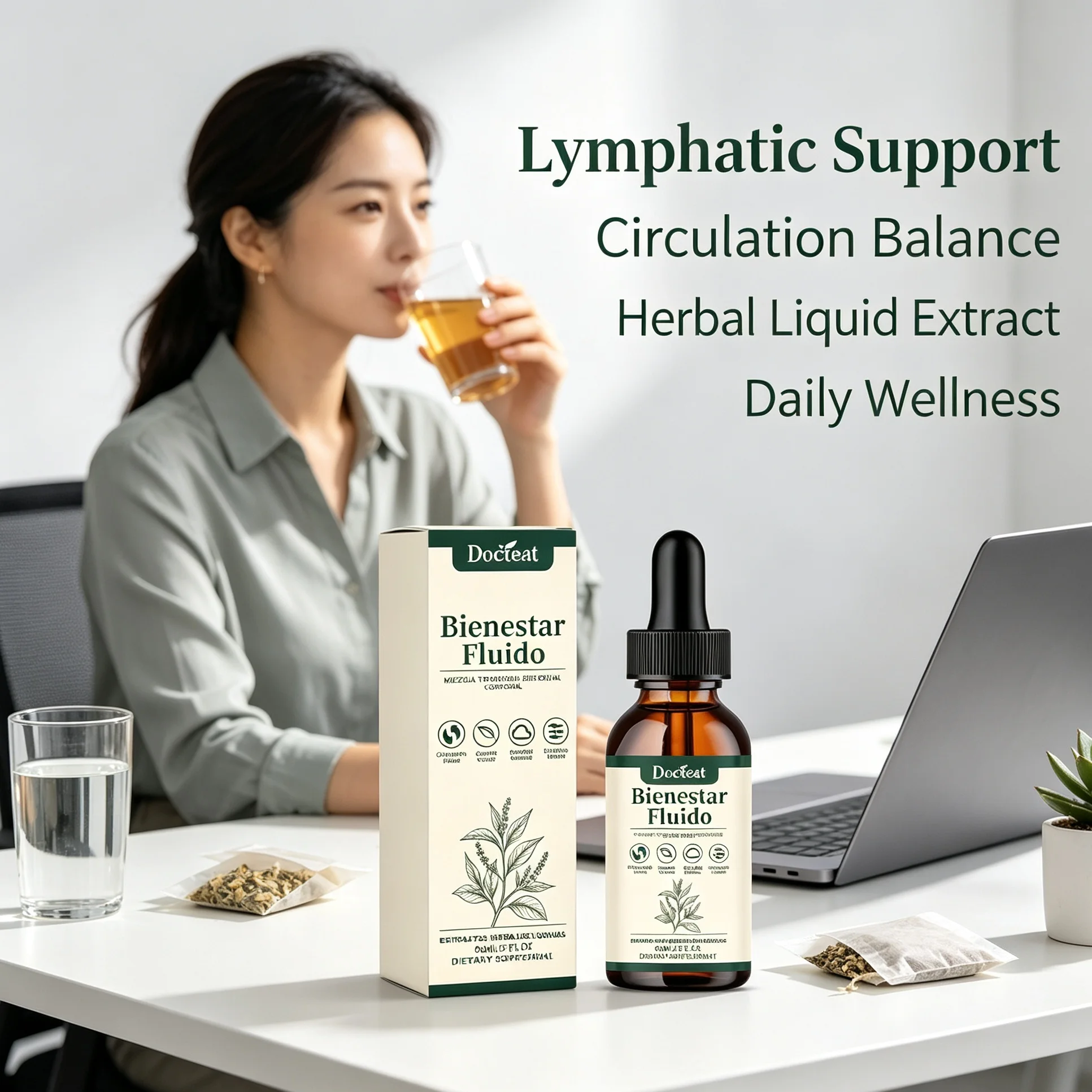 Herbal Wellness Drops - Gotas Líquidas Naturales para el Equilibrio