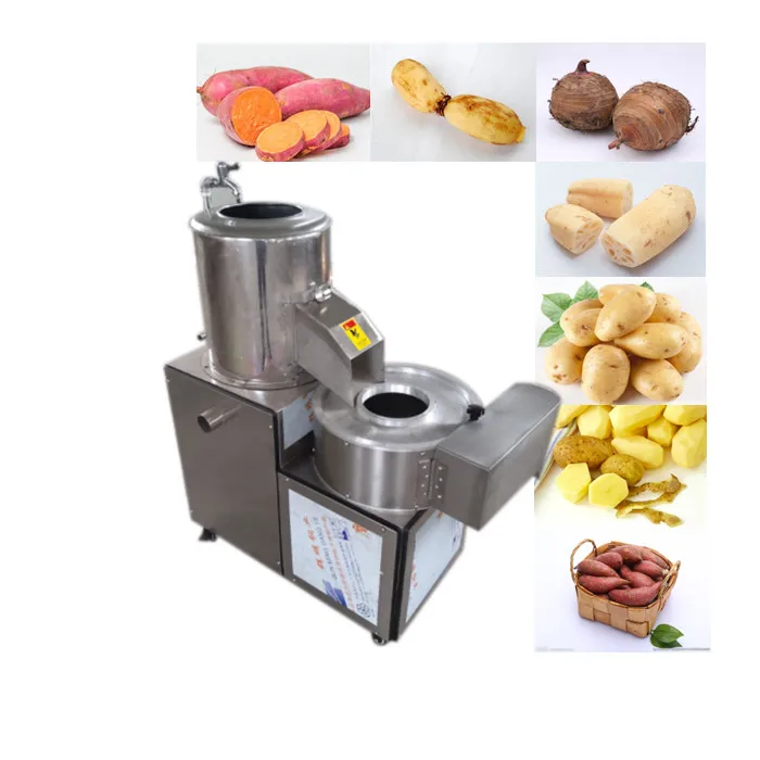 Win Good Admiration Potato Auto Washing And Cutting Machine Potato Chip Slicer Electric Potato Peeling Machine