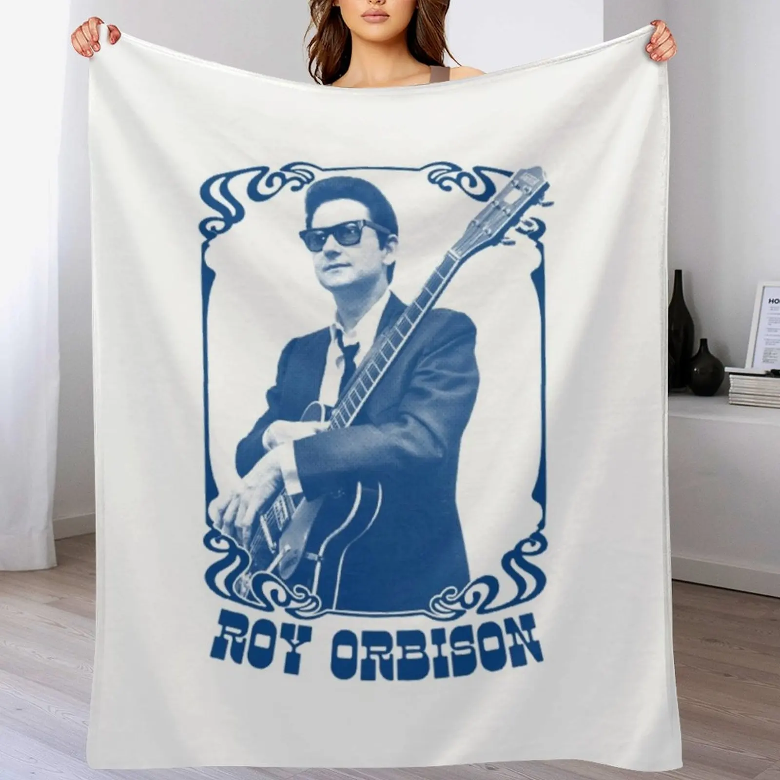 Roy Orbison Throw Blanket heavy to sleep Blankets For Bed bed plaid Blankets