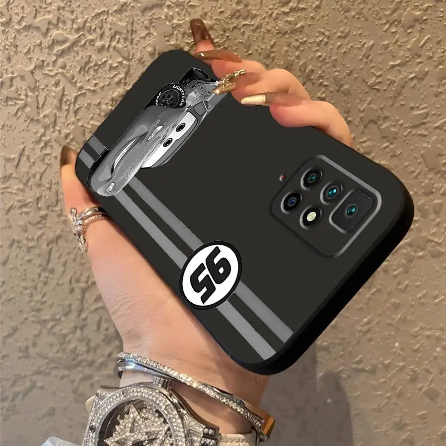 حافظة لهاتف شاومي ريدمي 9T K40 K50 Gaming 9A 9C 12 A5 13C A1 A2 Plus 10 12C K60 غطاء هاتف خلفي ناعم كول لايتنينج ماكوين