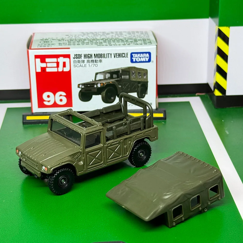 

Takara Tomy Tomica No.96 JGSDF HMV литье под давлением статический сплав режим автомобиля коллекция дисплей игрушка для мальчика подарок