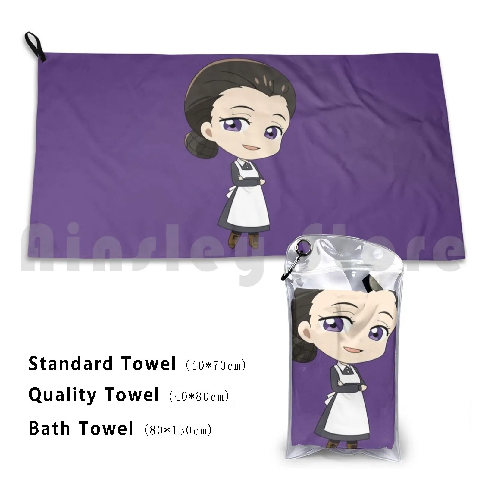 Chibi Isabella Beach Towel Quick Dry Quality Towel Yakusoku No Neverland The Promised Neverland Mama Norman Ray