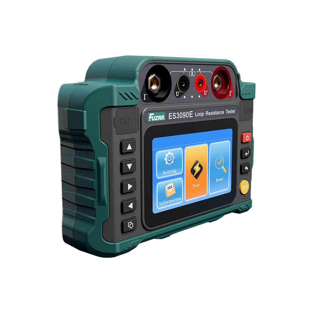 ES3090E Portable Touch Digital Circuit Resistance Tester, Micro Ohmmeter, Contact Resistance Tester