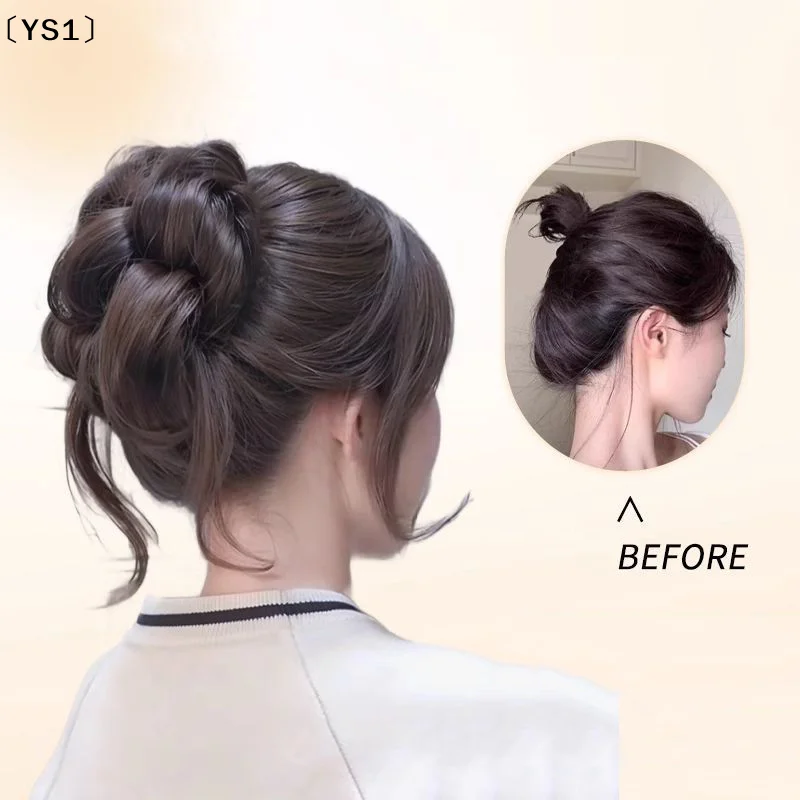 Claw Clip Messy Bun Hair Piece - 〔YS1〕Neuer synthetischer Haarknoten, Chignon, unordentlicher Haarknoten,