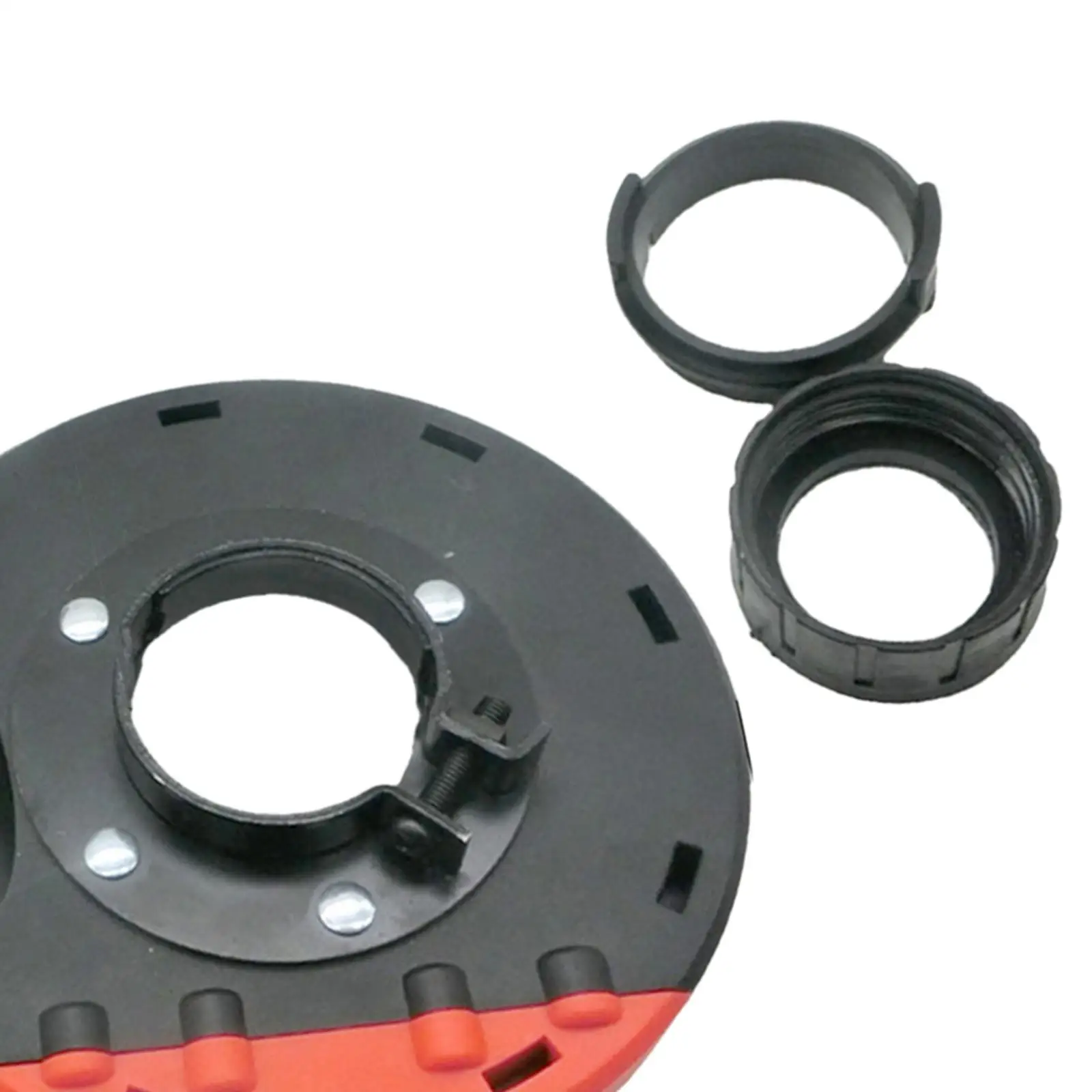 Metal PP Angle Grinder Rolling Shroud Dust Cover Guard Attachment for Effective Dust Collection and Cleaning