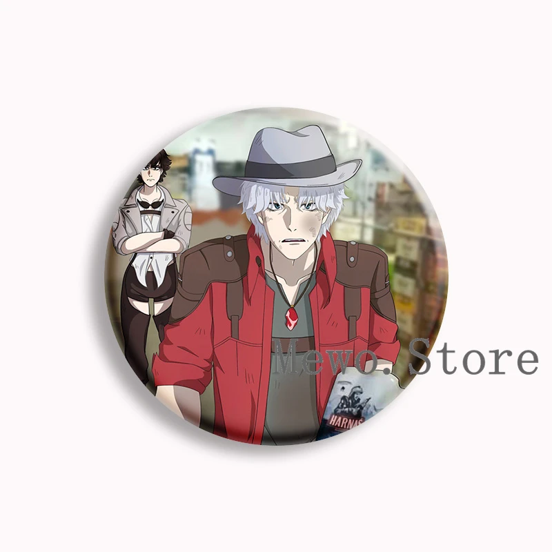 Game Devil May Cry Demon Hunter Anime Soft Button Pin Hot Game