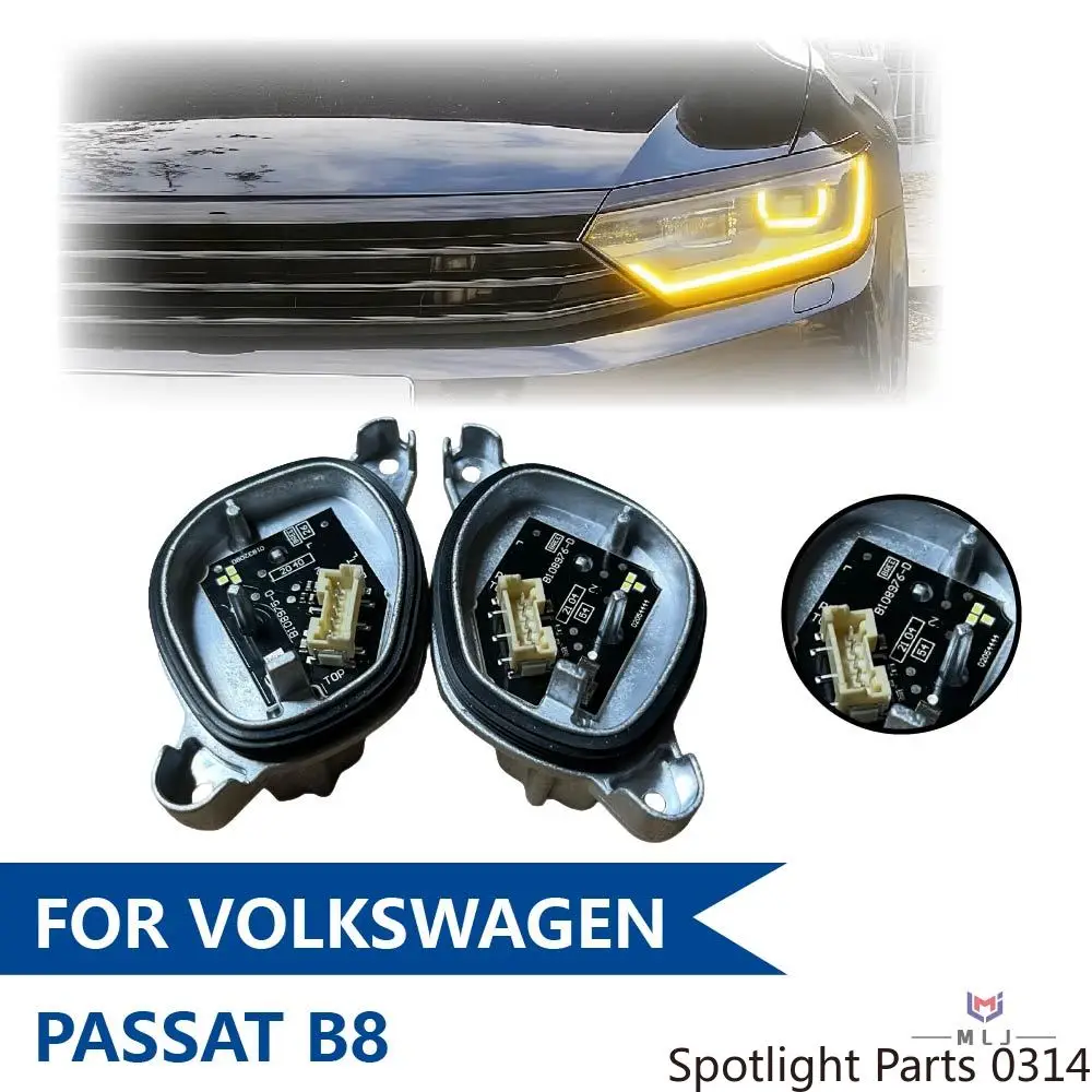 

3G0998479 3G0998479A For Volkswagen PASSAT B8 2021-2023 DRL LED Headlight Module Turn Signal Light Source Module Car Accessories