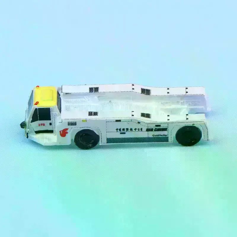 1:400 4 Rounds Airport Ground Handling Car Simulation Model Suitable For 380 Wide-body Aircraft