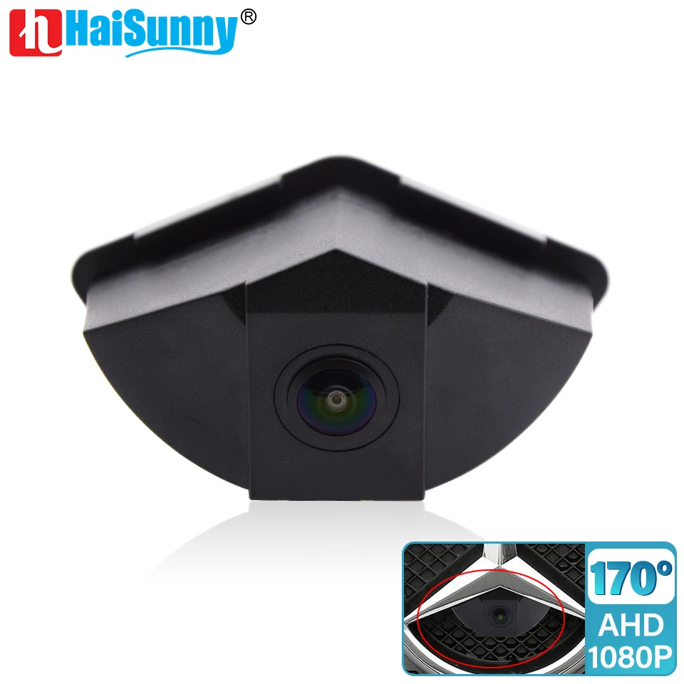 HD 1080P Car Front View Logo Camera For Benz Mercedes Vito Viano A B C E G GL SLK GLK SL R ML Class W204 S204 W205 W211 212 213